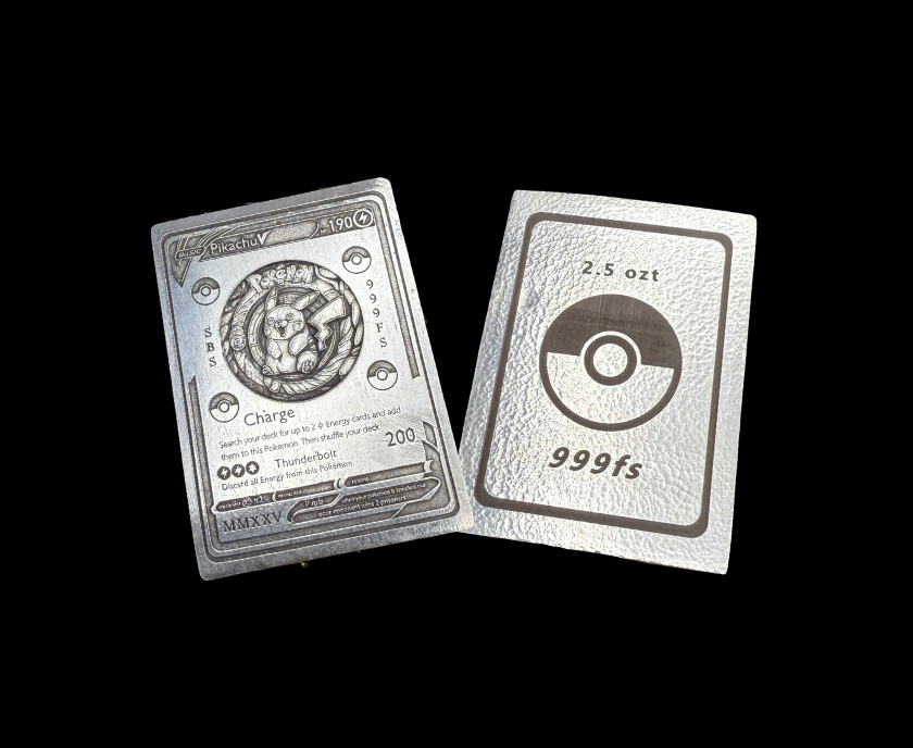 Buy Fine Silver Pokmon Cards | .999 Silver Cards | St Bees Silver Art Peculiar Coins Buy Fine Silver Pokmon Cards | .999 Silver Cards | St Bees Silver Art Peculiar Coins