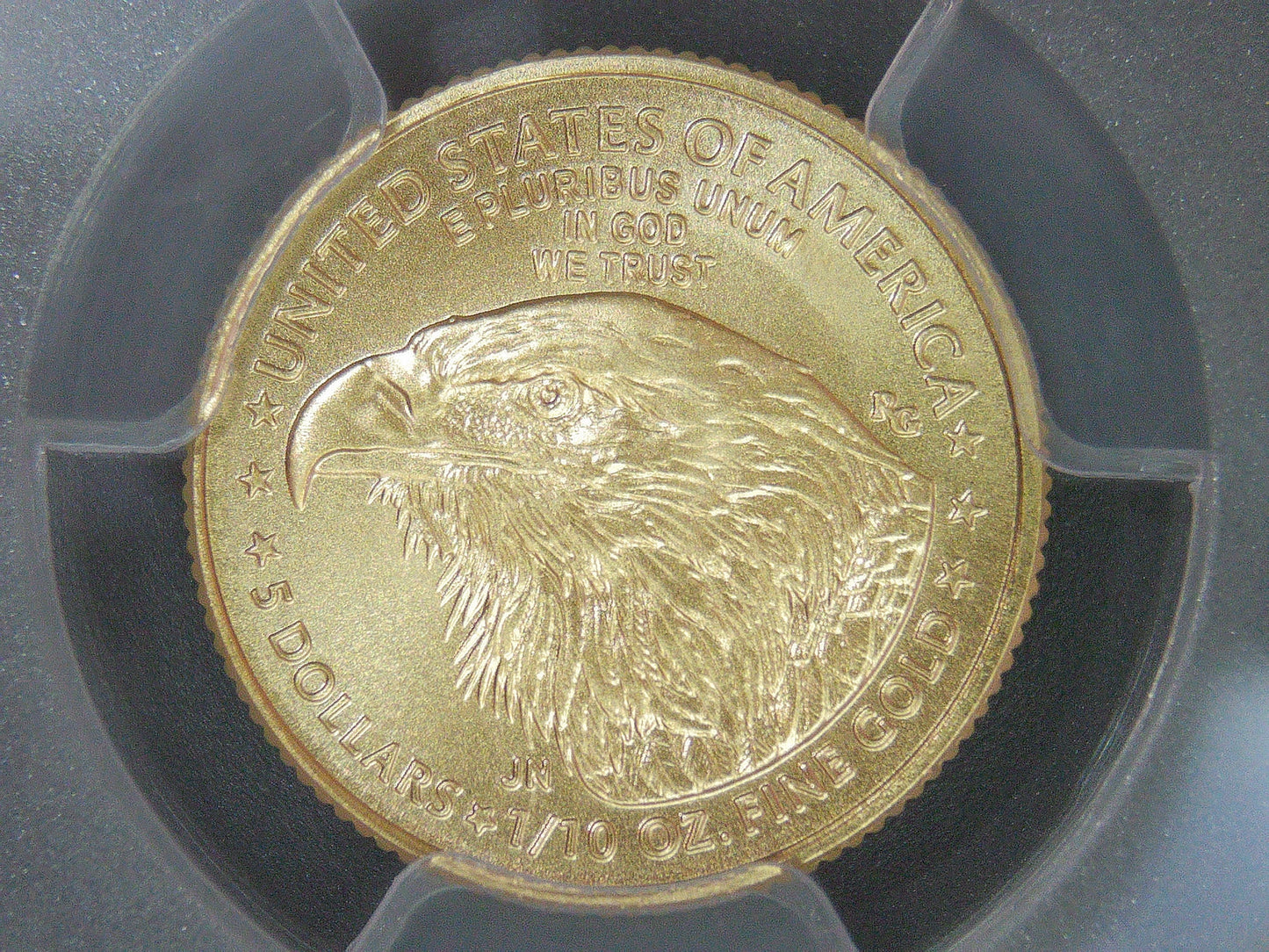 2024 $5 American Gold Eagle PCGS MS70 First Strike Flag Label (Rare 1 of 1,232)