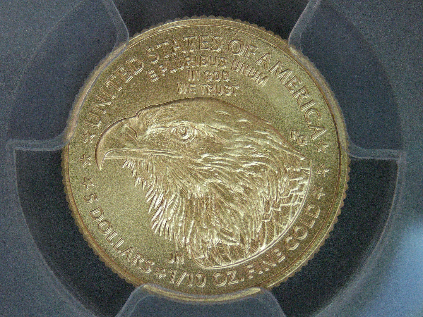 2024 $5 American Gold Eagle PCGS MS70 First Strike Flag Label (Rare 1 of 1,232)