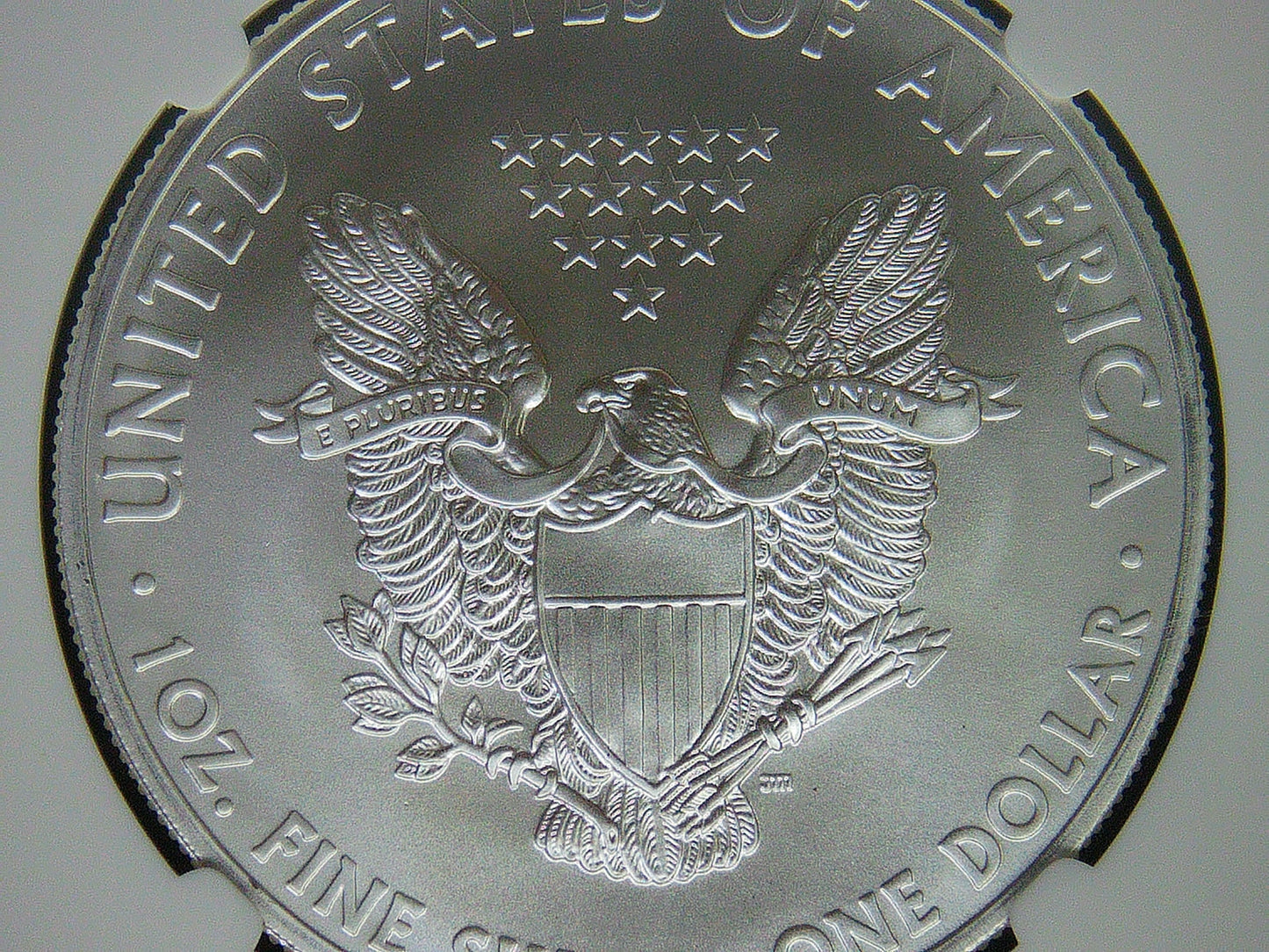2012 $1 American Silver Eagle NGC MS70 First Releases American Eagle Label (1 of 39,967)
