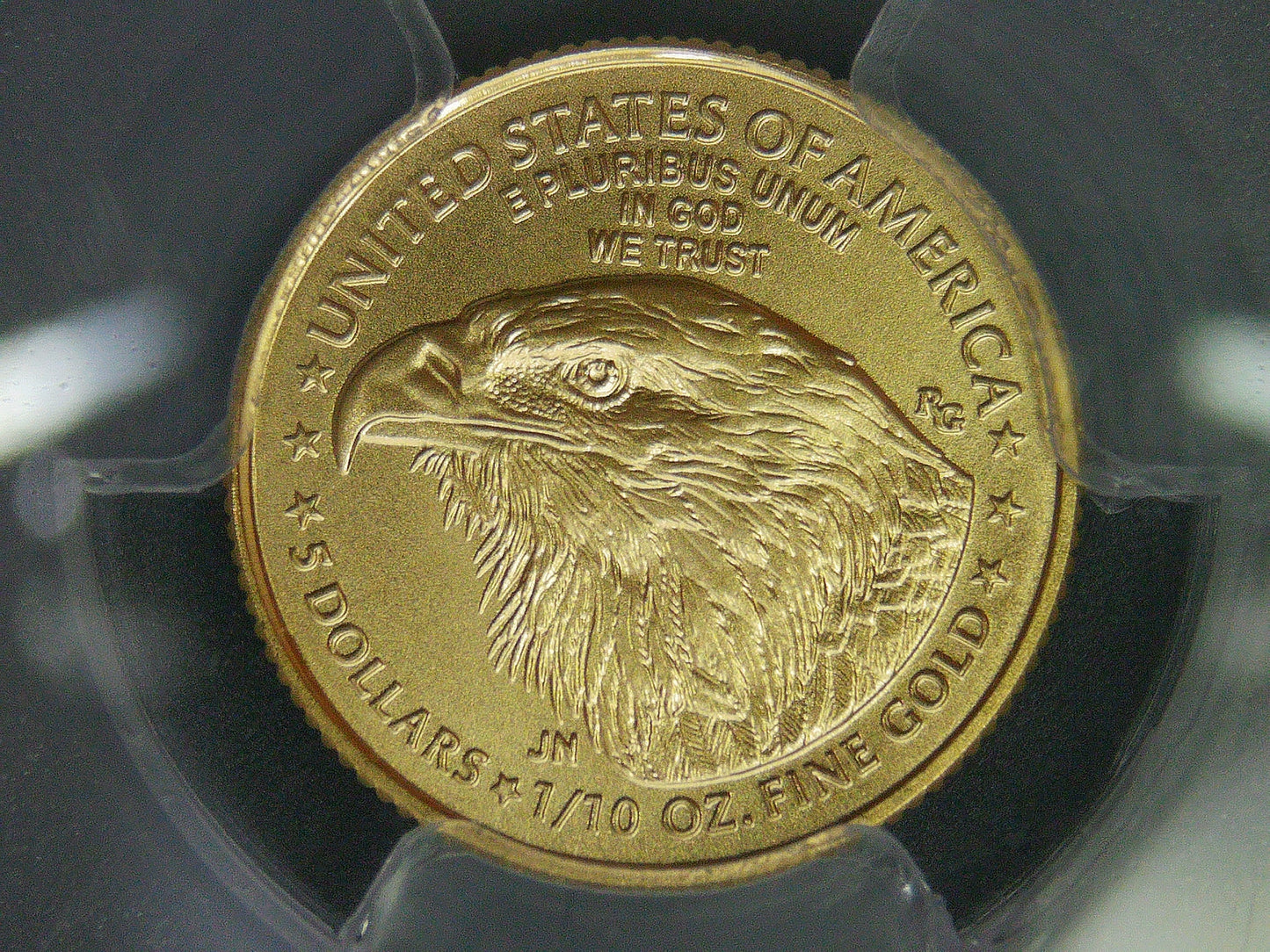 2022 $5 American Gold Eagle PCGS MS70 First Strike Flag Label (Rare 1 of 1,761)