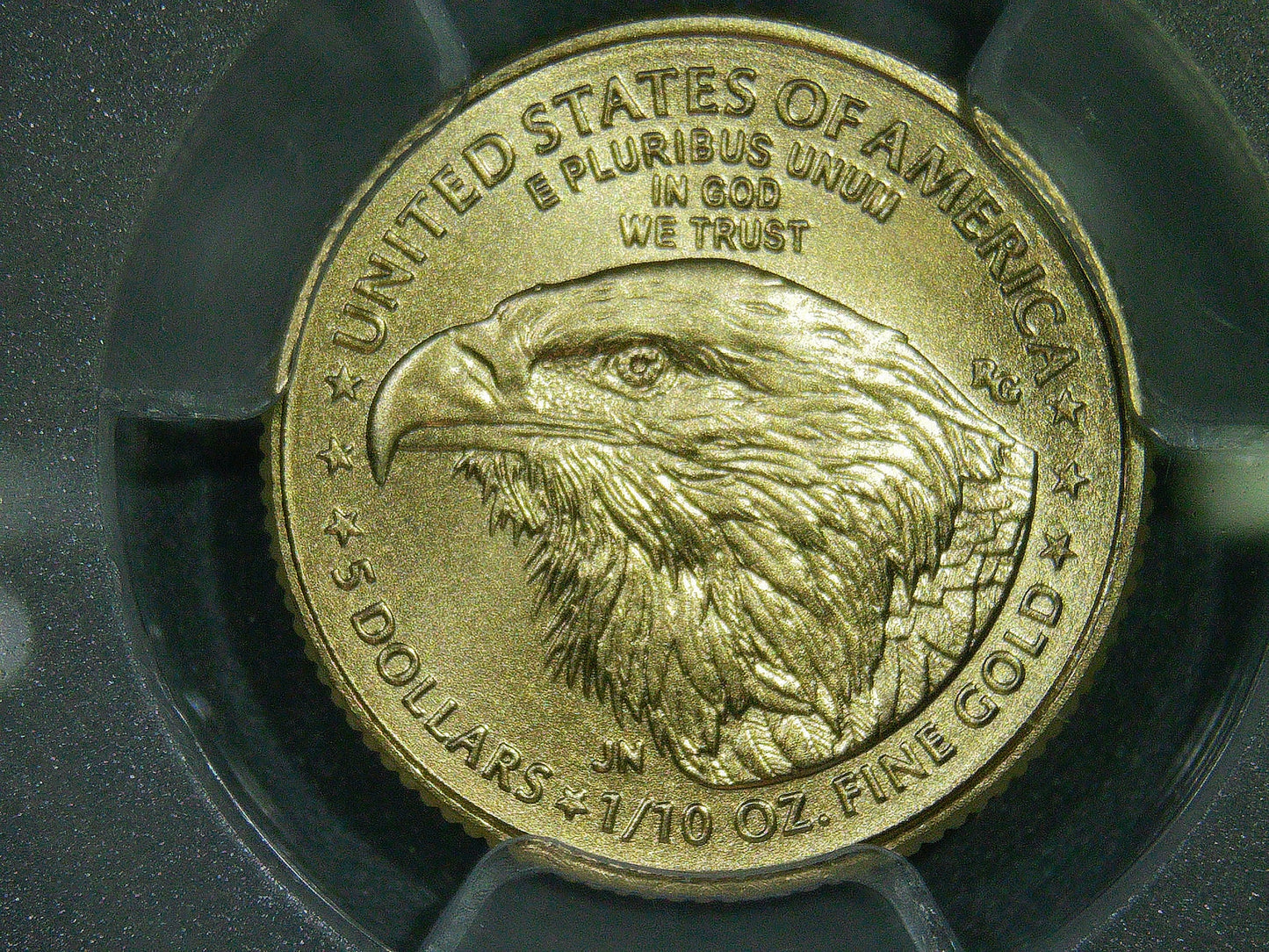 2024 $5 American Gold Eagle PCGS MS70 First Strike Flag Label (Rare 1 of 1,232)