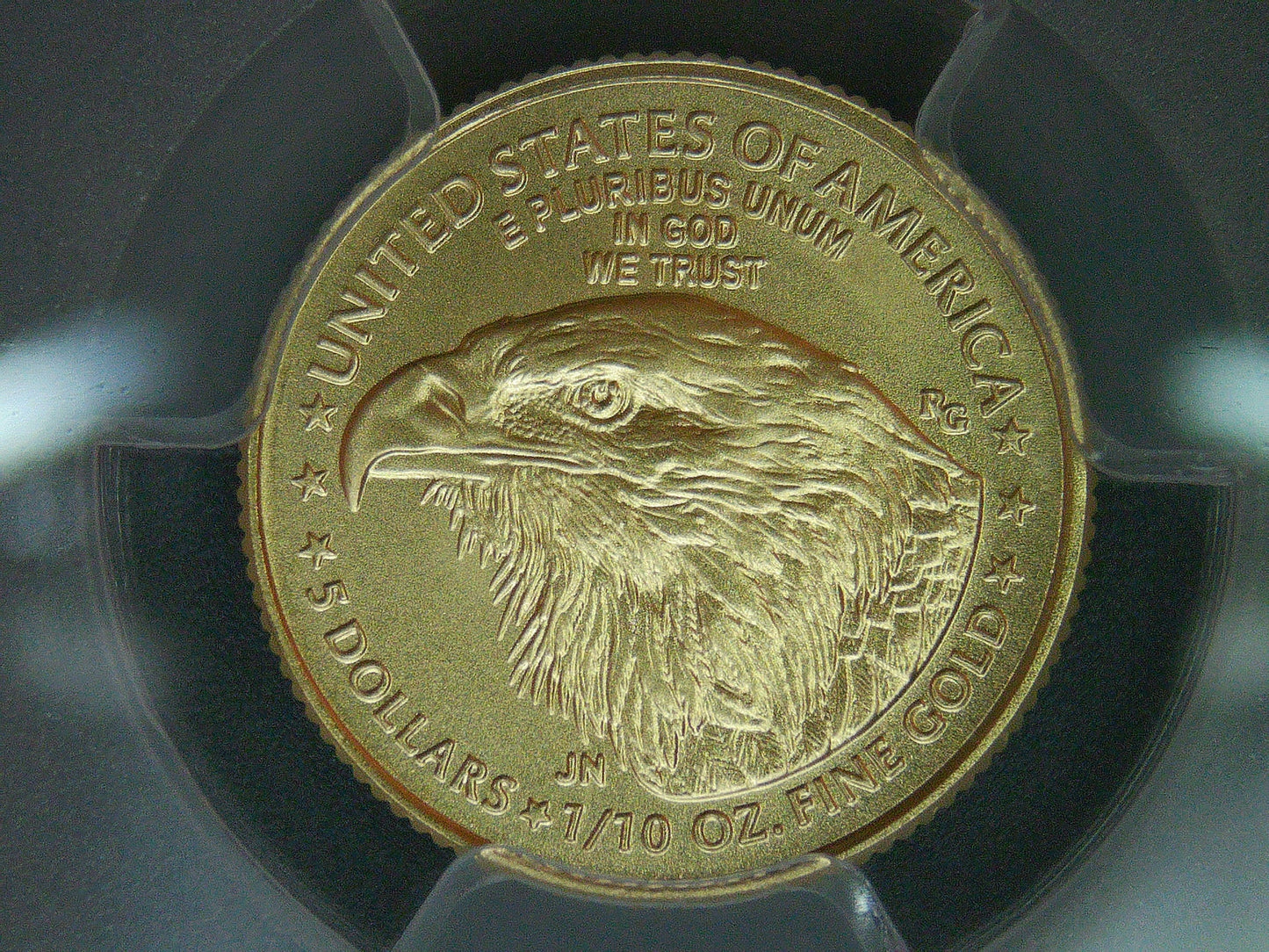 2024 $5 American Gold Eagle PCGS MS70 First Strike Flag Label (Rare 1 of 1,232)