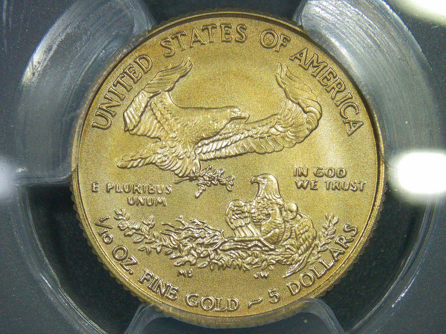 2021 $5 American Gold Eagle (2 Coin Set) PCGS MS70 First Strike Flag Type 1 and Type 2