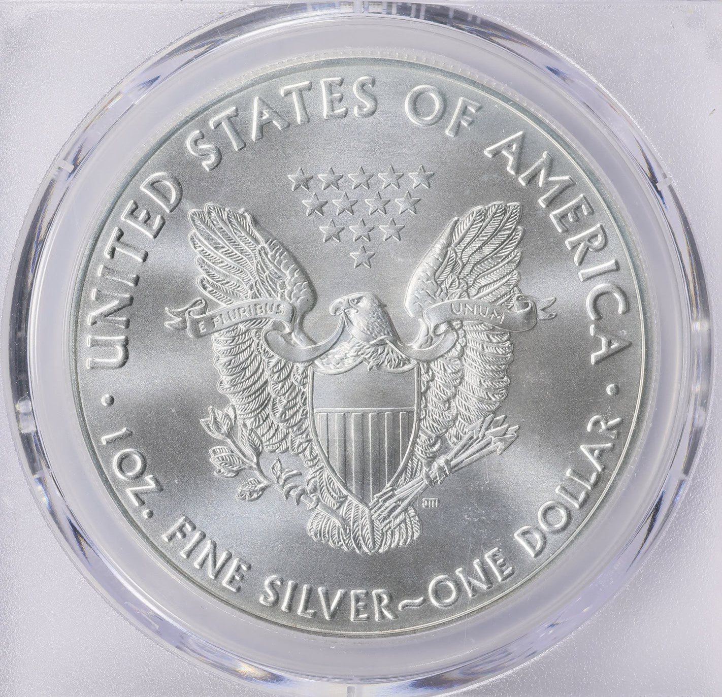 2023 $1 American Silver Eagle PCGS MS70 First Strike Eagle Flag Label