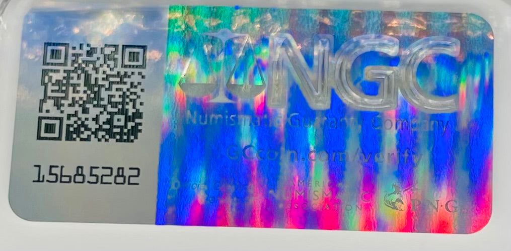 2024 $1 American Silver Eagle NGC MS70 Business Strike Brown Label