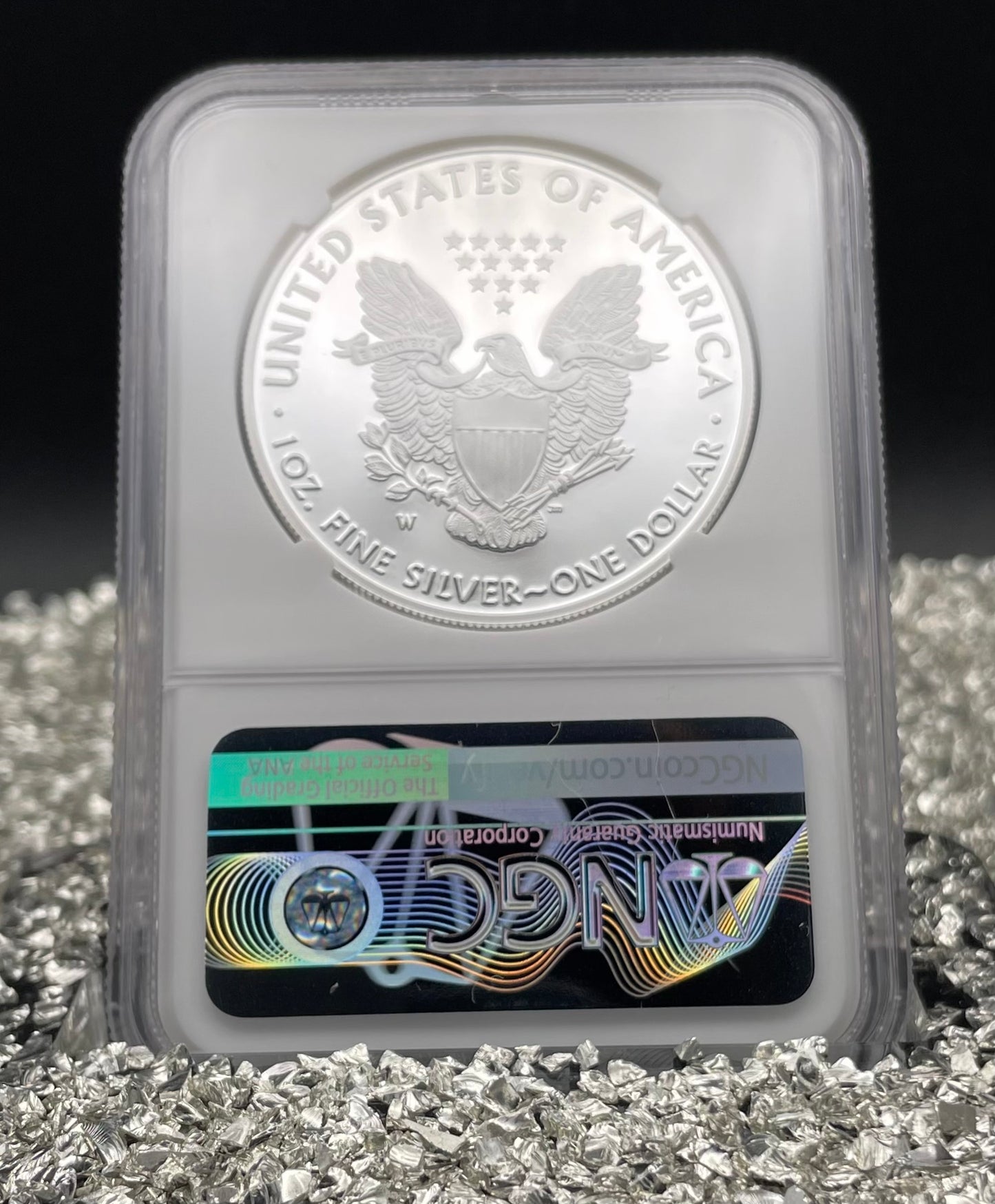 Proof 2021 (W) $1 American Silver Eagle NGC PF70 Type 1 Congratulations Set Modern Brown Label Mint Condition (Rare 1 of 984)