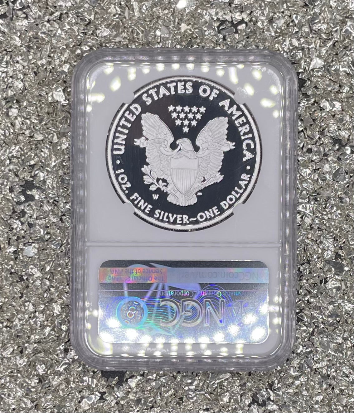 Proof 2021 (W) $1 American Silver Eagle NGC PF70 Type 1 Congratulations Set Modern Brown Label Mint Condition (Rare 1 of 984)