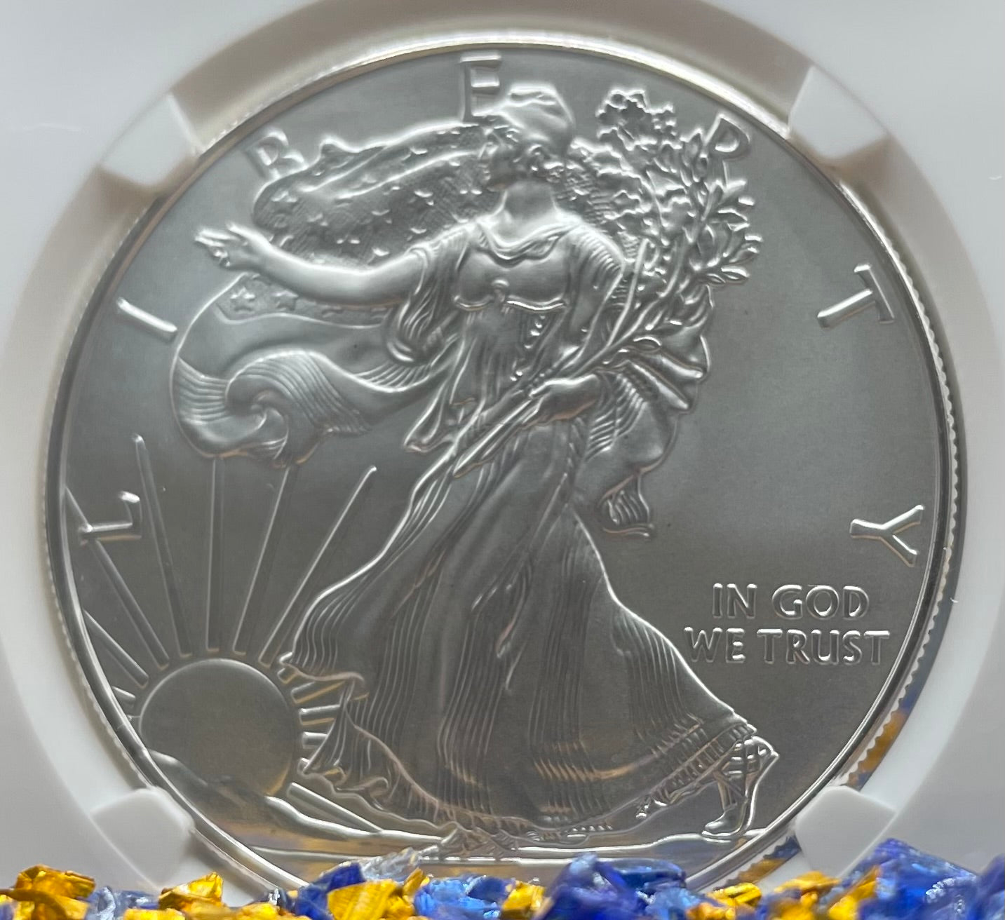 2014 (W) $1 American Silver Eagle NGC MS70 West Point Gold Star Label Mint Condition (Rare 1 of 18,292)