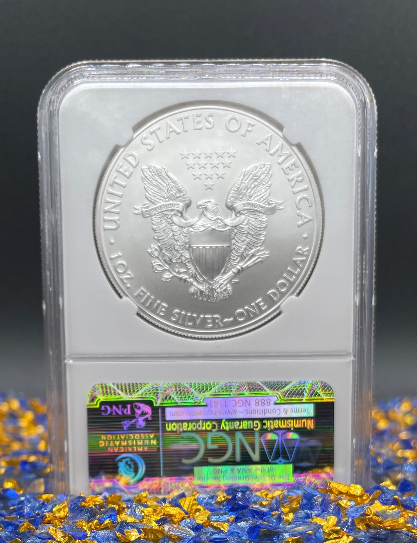 2014 (W) $1 American Silver Eagle NGC MS70 West Point Gold Star Label Mint Condition (Rare 1 of 18,292)