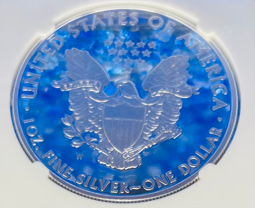 Proof 2011 (W) $1 American Silver Eagle NGC PF70 Brown Label 25th Anniversary ( 1 of 5,562)