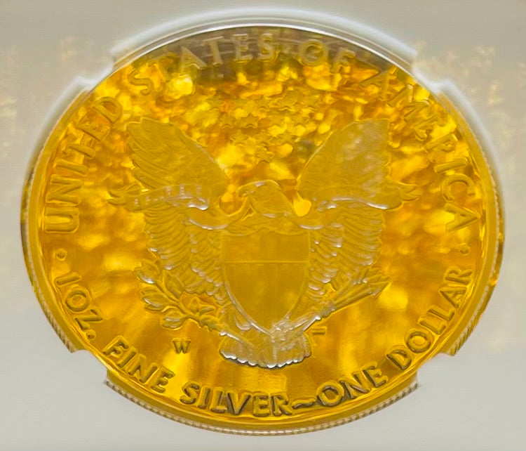 Proof 2021 Type 1 (W) $1 American Silver Eagle NGC PF70 First Day of Issue West Point Gold Star Label Mint Condition (1 of 6,809)