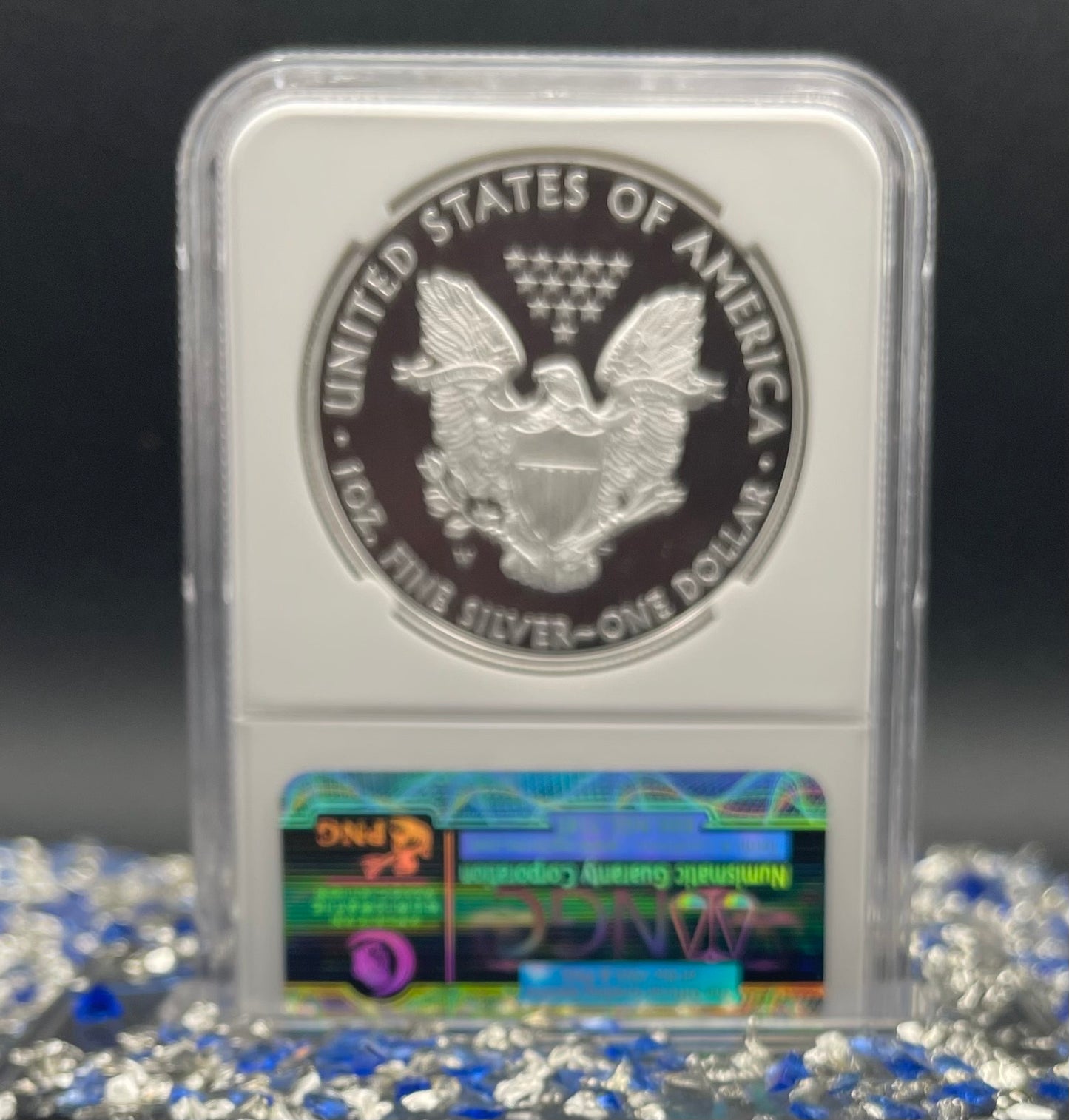 Proof 2014 (W) $1 American Silver Eagle NGC PF70 Eagle Label New Holder (1 of 9,437)