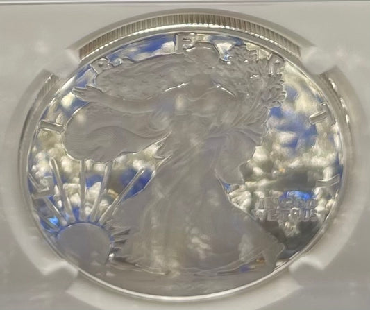 Proof 2023 (W) $1 American Silver Eagle NGC PF70 First Releases Congratulations Set Modern Blue Label (1 of 433)