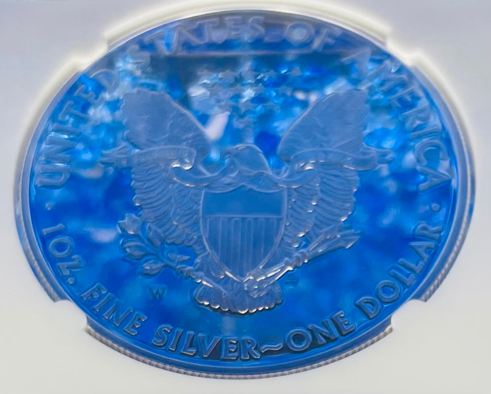 Proof 2015 (W) $1 American Silver Eagle NGC PF70 Classic Brown Label Mint Condition ( 1 of 9,548)