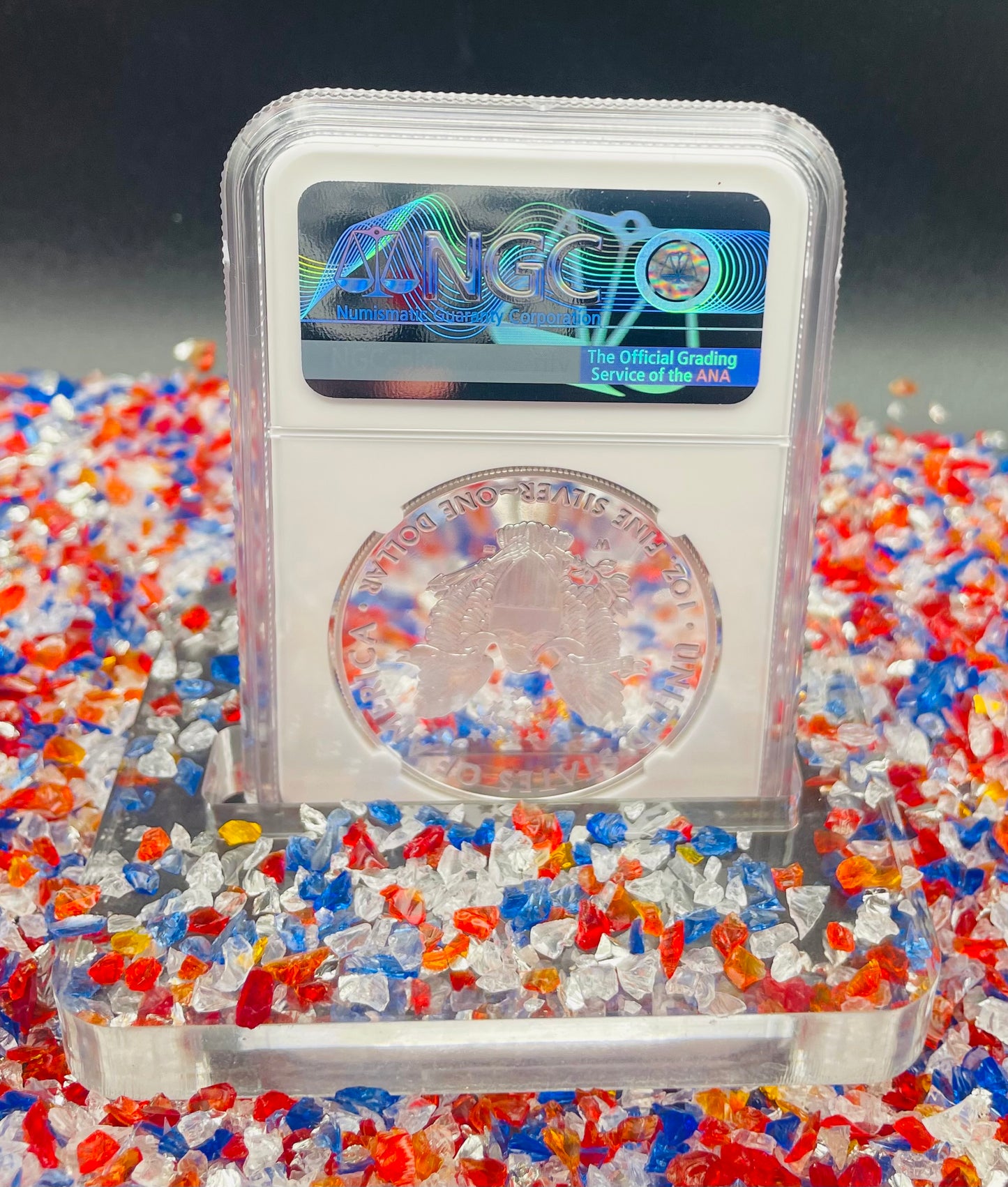 Proof 2020 (W) $1 American Silver Eagle NGC PF70 Early Releases Modern Blue Label Mint Condition (1 of 4,472)