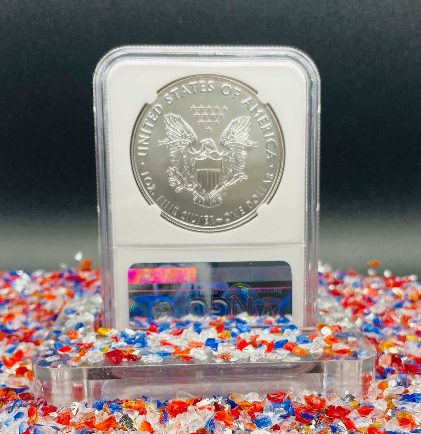 2020 (S) $1 American Silver Eagle NGC MS70 Early Releases Emergency Issue Trolley Label Rare (1 of 12,401)