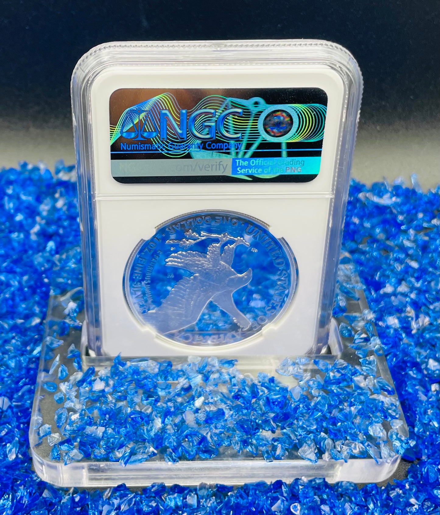 Proof 2022 (W) $1 American Silver Eagle NGC PF70 Eagle Mountain Label (1 of 5,895)