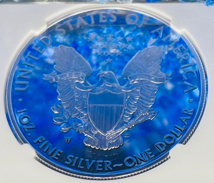 Proof 2021 Type 1 (W) $1 American Silver Eagle NGC PF70 First Day of Issue Congratulations Set 35th Anniversary (1 of 3,141)