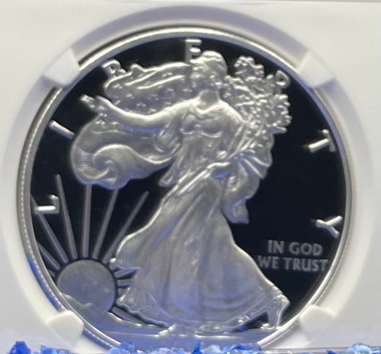 Proof 2015 (W) $1 American Silver Eagle NGC PF70 Fun Show Releases Eagle Mountain Label #372 (1 of 4,365)