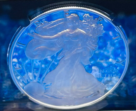 Proof 2021 (W) $1 American Silver Eagle NGC PF70 Type 1 First Releases Heraldic Eagle Label Black Core (1 of 6,854)