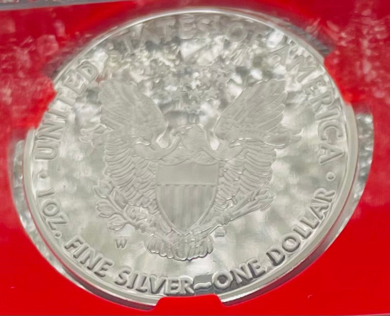 Proof 2016 (W) $1 American Silver Eagle NGC PF70 Christmas Tree (Lettered Edge) 30th Anniversary Label Red Core