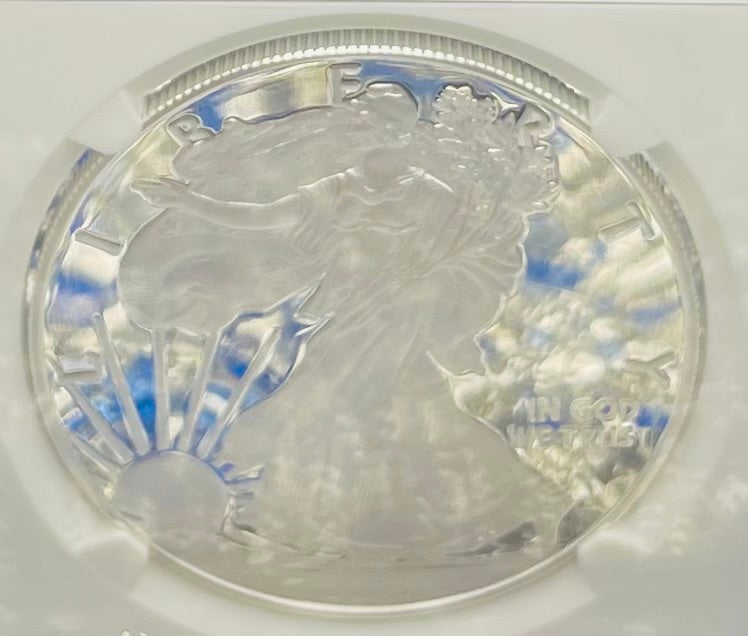 Proof 2018 (W) $1 American Silver Eagle NGC PF70 First Day of Issue (1 of 4,262)