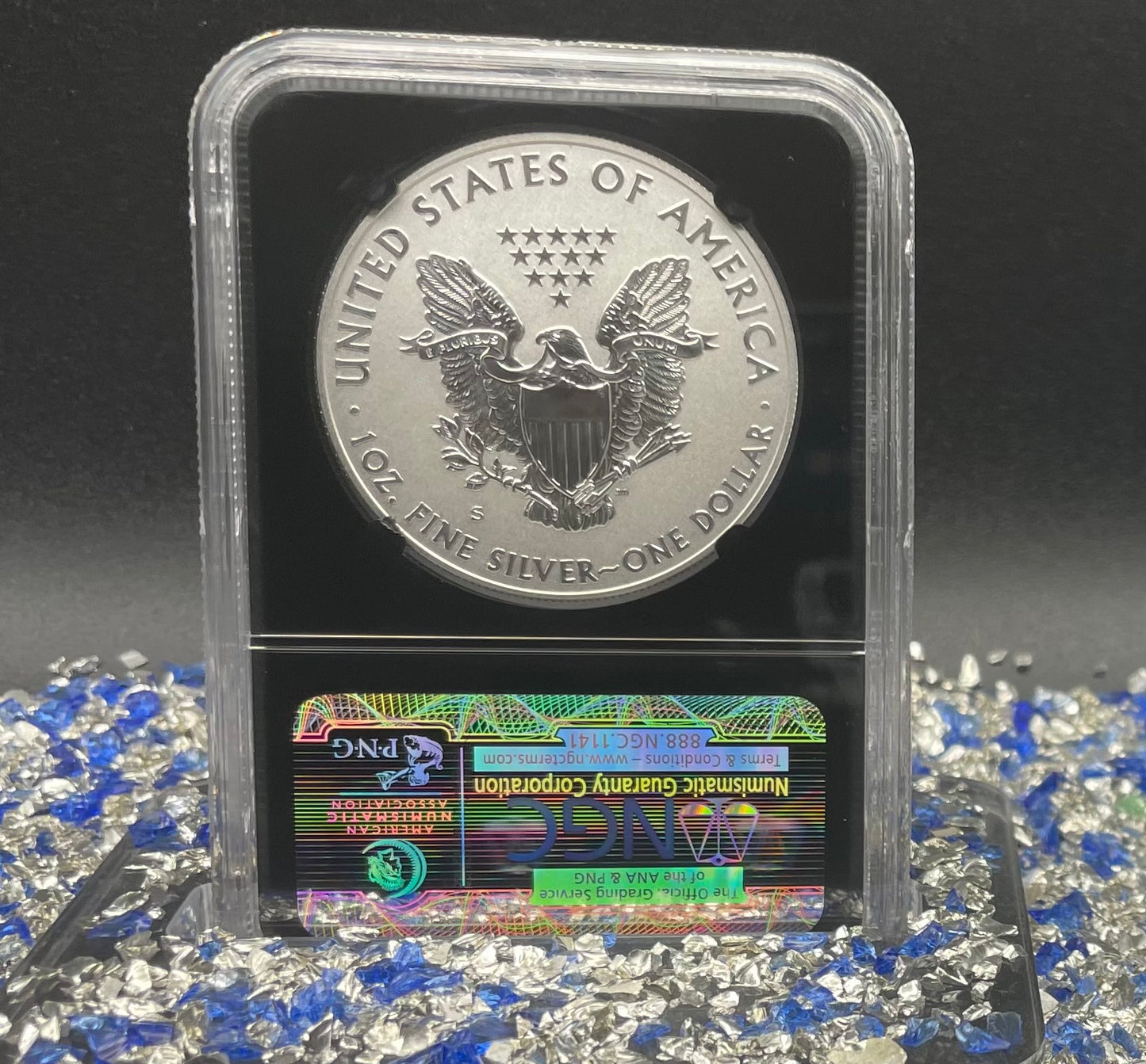 Reverse Proof 2012 (S) $1 American Silver Eagle NGC PF69 Black Core Holder Mint Condition (1 of 11,780)