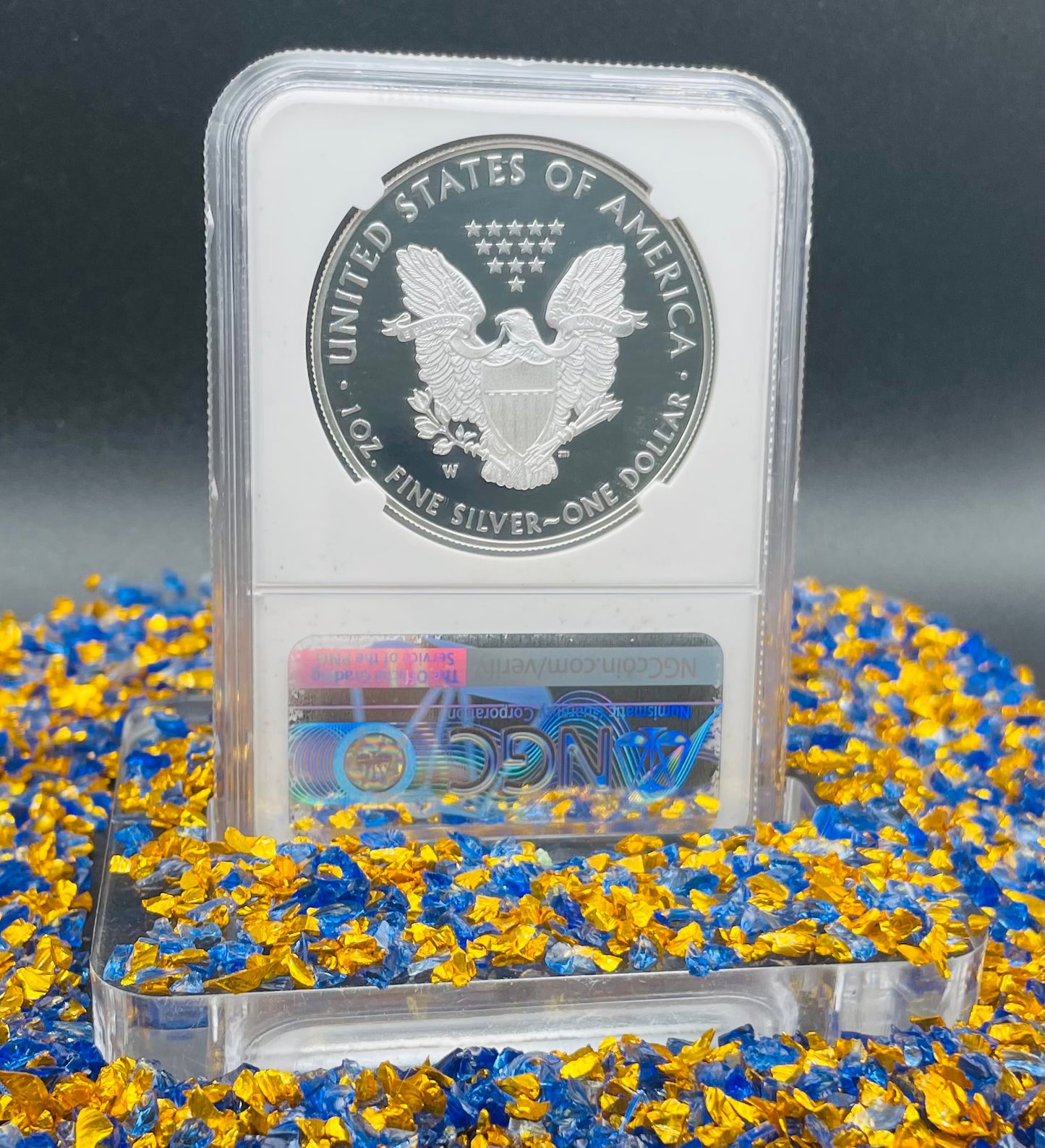 Proof 2019 (W) $1 American Silver Eagle NGC PF70 Early Releases Modern West Point Gold Star Label (1 of 4,482)