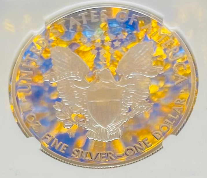 Proof 2019 (W) $1 American Silver Eagle NGC PF70 Early Releases Modern West Point Gold Star Label (1 of 4,482)