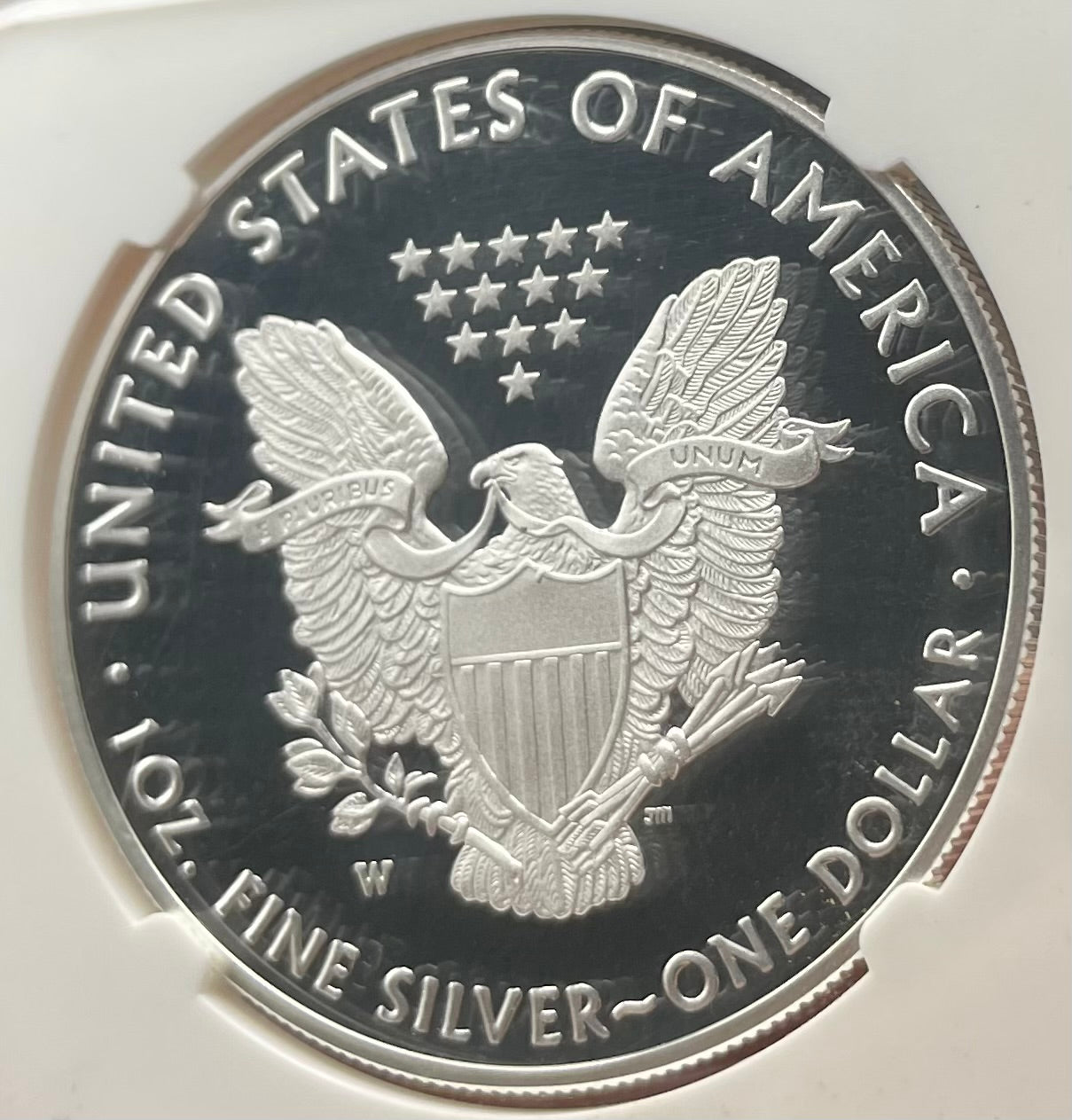 Proof 2019 (W) $1 American Silver Eagle NGC PF70 Early Releases Modern West Point Gold Star Label (1 of 4,482)