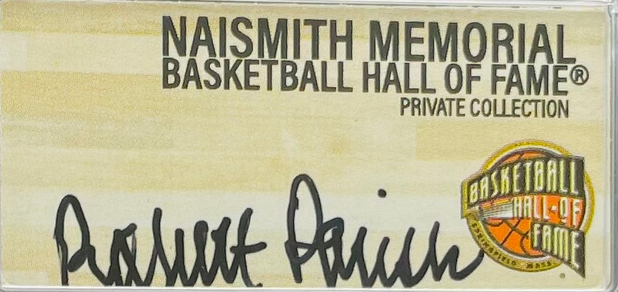 2019 $1 American Silver Eagle PCGS MS70 First Strike NBA Hall of Fame Robert Parish Signed Label Mint Condition 1 of 50