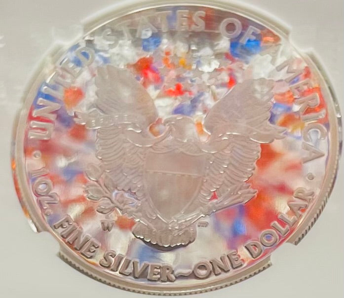 Proof 2014 (W) $1 American Silver Eagle NGC PF70 Rare San Francisco Giants MLB World Series Champions Label Rare