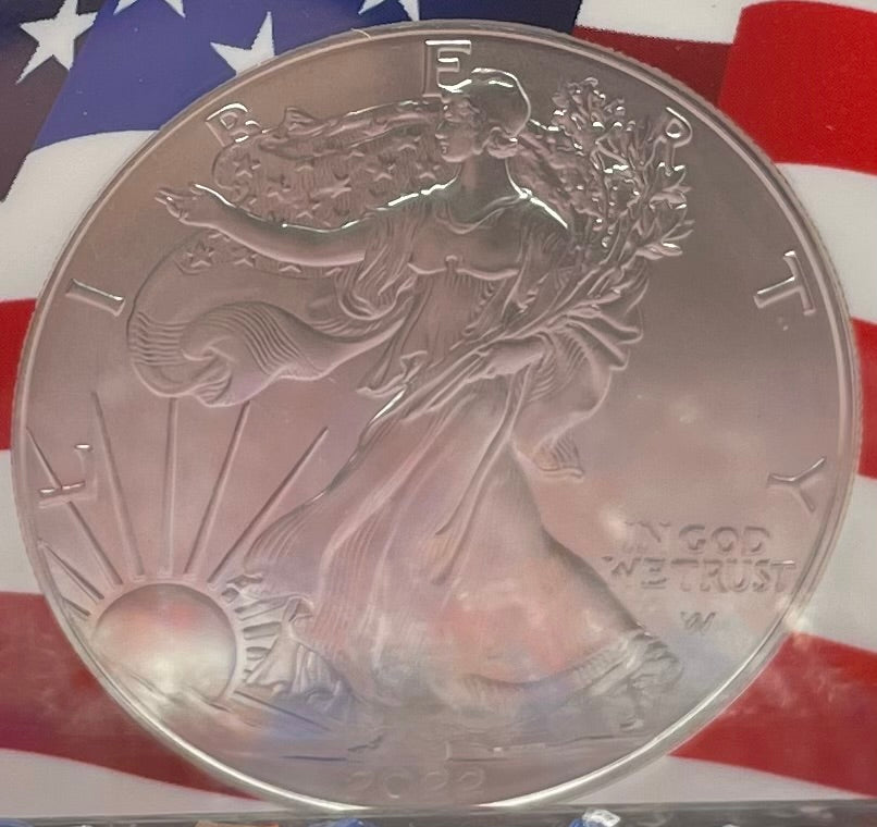 2022 $1 American Silver Eagle NGC MS70 New Years Edition Ultra Rare Holder