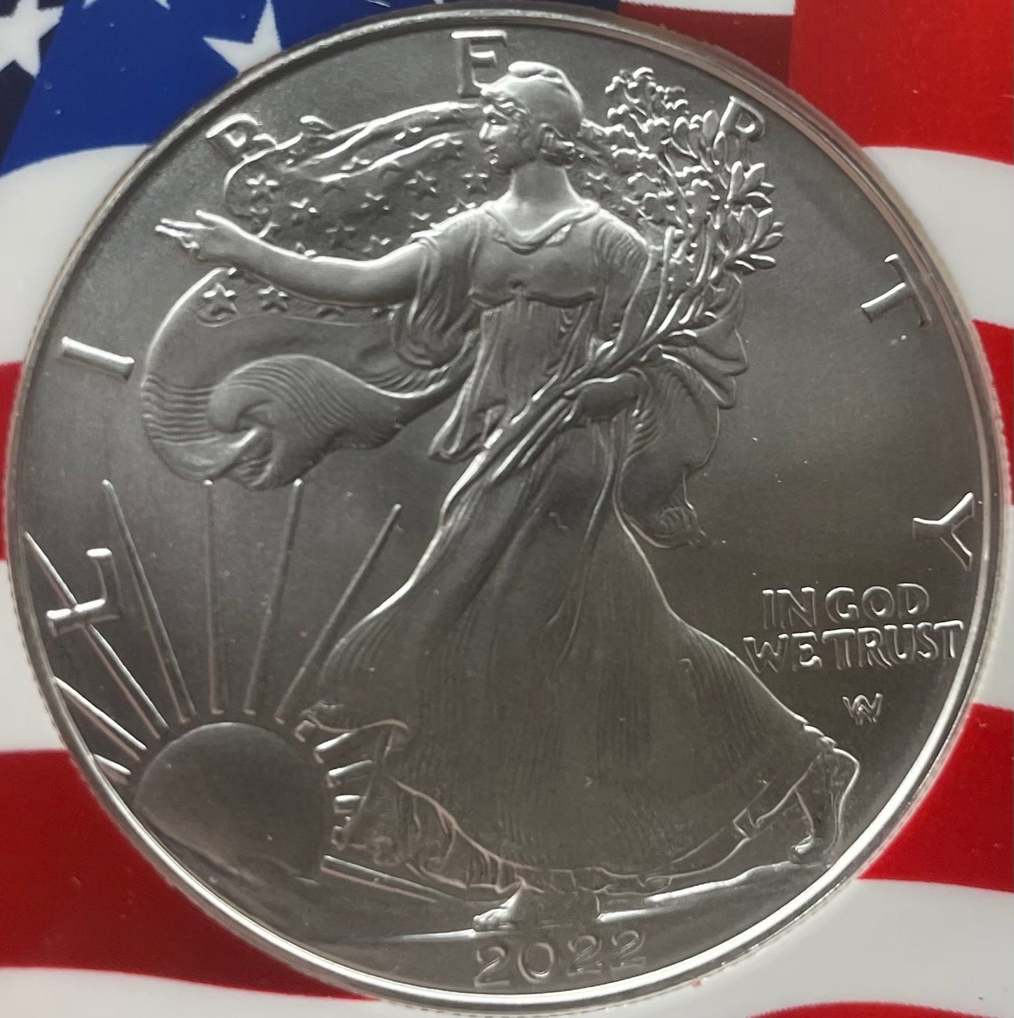 2022 $1 American Silver Eagle NGC MS70 New Years Edition Ultra Rare Holder