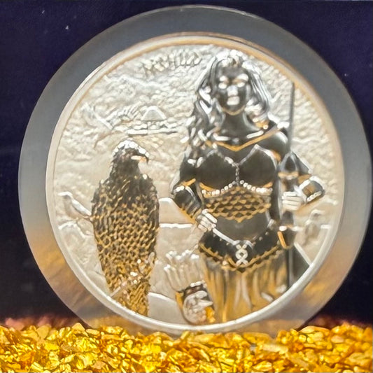 2025 1 oz .9999 Silver Private Issue NGC MS70 Valkyries - Arnhild Proof-like Finish Purple Holder Mint