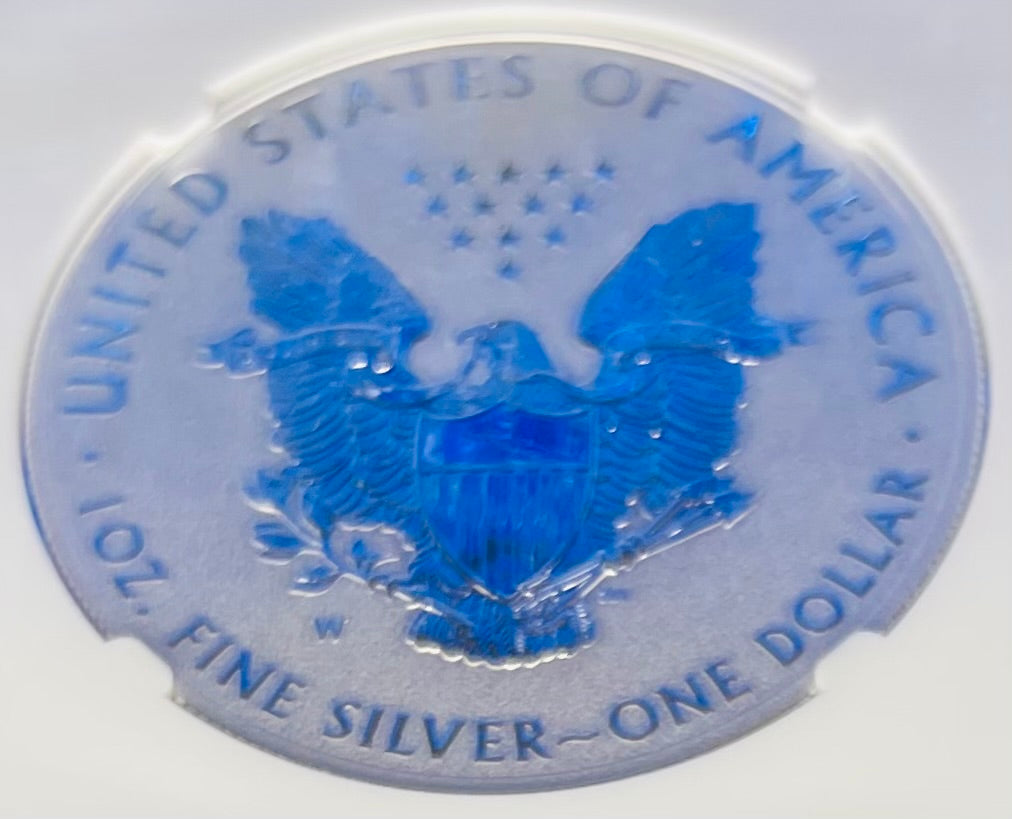 Reverse Proof 2021 (W) $1 American Silver Eagle NGC PF70 Type 1 Silver Design Set 35th Anniversary Label Mint Condition (1 of 7,334)