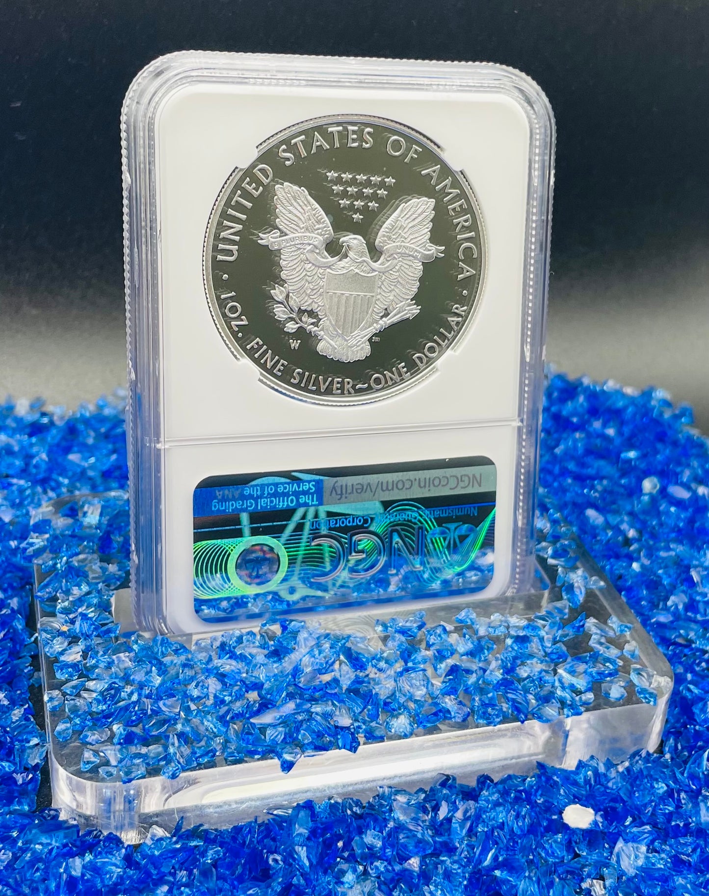 Proof 2021 (W) $1 American Silver Eagle NGC PF70 Type 1 Congratulations Set 35th Anniversary (Rare 1 of 985)