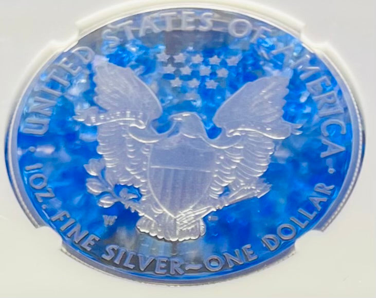 Proof 2018 (W) $1 American Silver Eagle NGC PF70 Modern Brown Label Mint Condition (1 of 5,493)