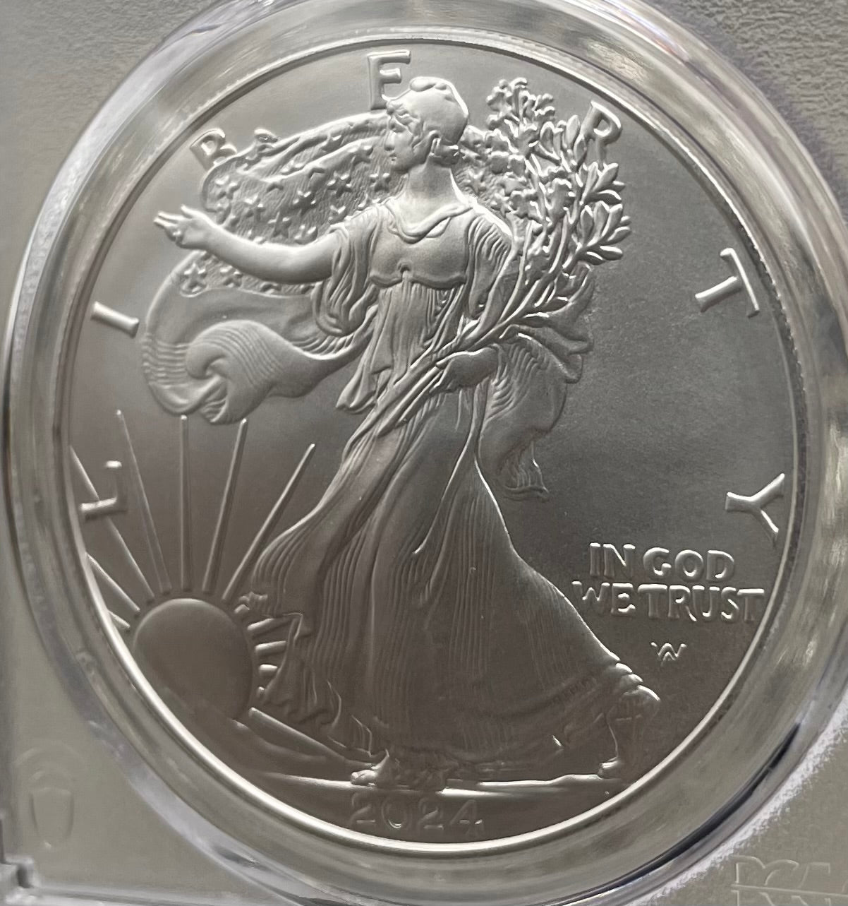 2024 $1 American Silver Eagle PCGS MS70 FDOI Legends of Life MLB Hall of Fame Edgar Martinez Signed Label Mint Condition (Rare 1 of 15)