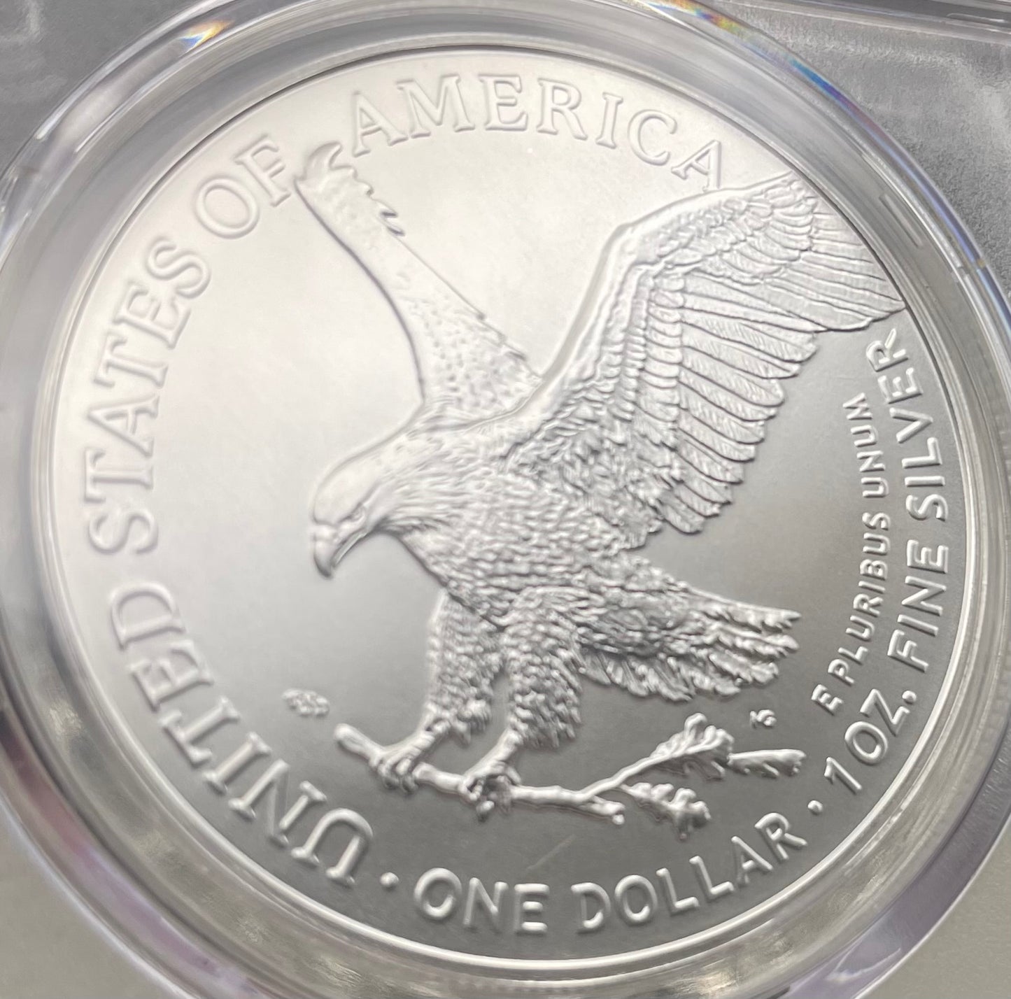 2024 $1 American Silver Eagle PCGS MS70 FDOI Legends of Life MLB Hall of Fame Edgar Martinez Signed Label Mint Condition (Rare 1 of 15)