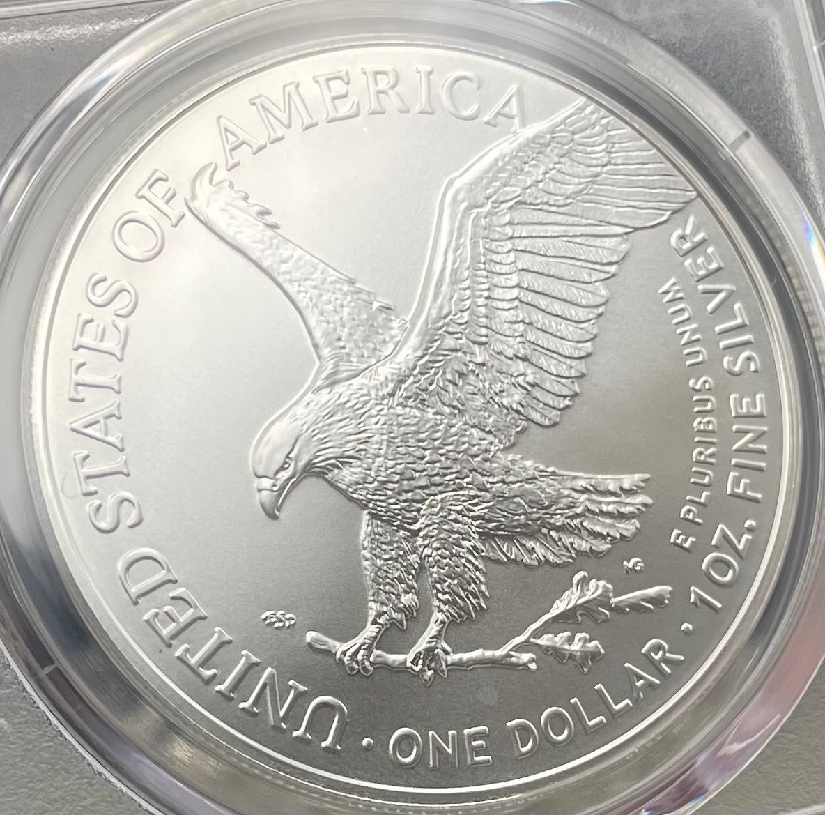 2024 $1 American Silver Eagle PCGS MS70 FDOI Legends of Life NBA Hall of Fame Giannis Antetokounmpo Signed Label (Rare 1 of 20)