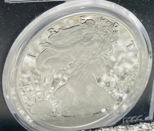 Proof 2019 (W) $1 American Silver Eagle PCGS PR70DCAM FDOI (Denver) Master Designer Cleveland Signed (1 of 498)