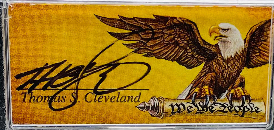 Proof 2019 (W) $1 American Silver Eagle PCGS PR70DCAM FDOI (Denver) Master Designer Cleveland Signed (1 of 498)