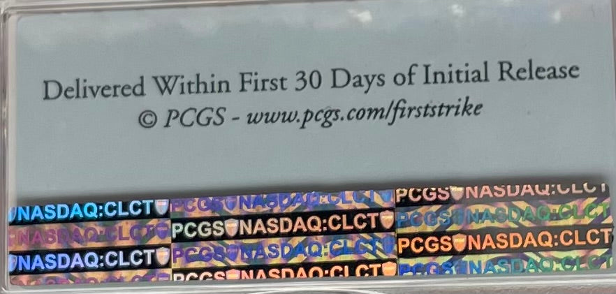 Burnished 2017 (W) $1 American Silver Eagle PCGS SP70 First Strike American Flag Label Mint Condition (1 of 4,869)