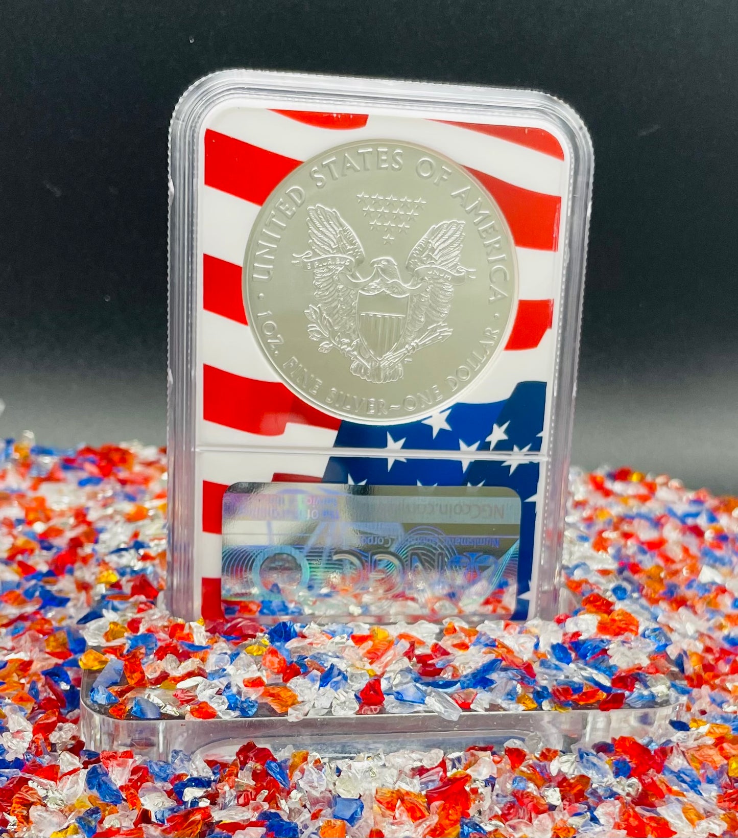 2021 $1 American Silver Eagle NGC MS70 New Years Edition Type 1 Ultra Rare Holder Mint Condition