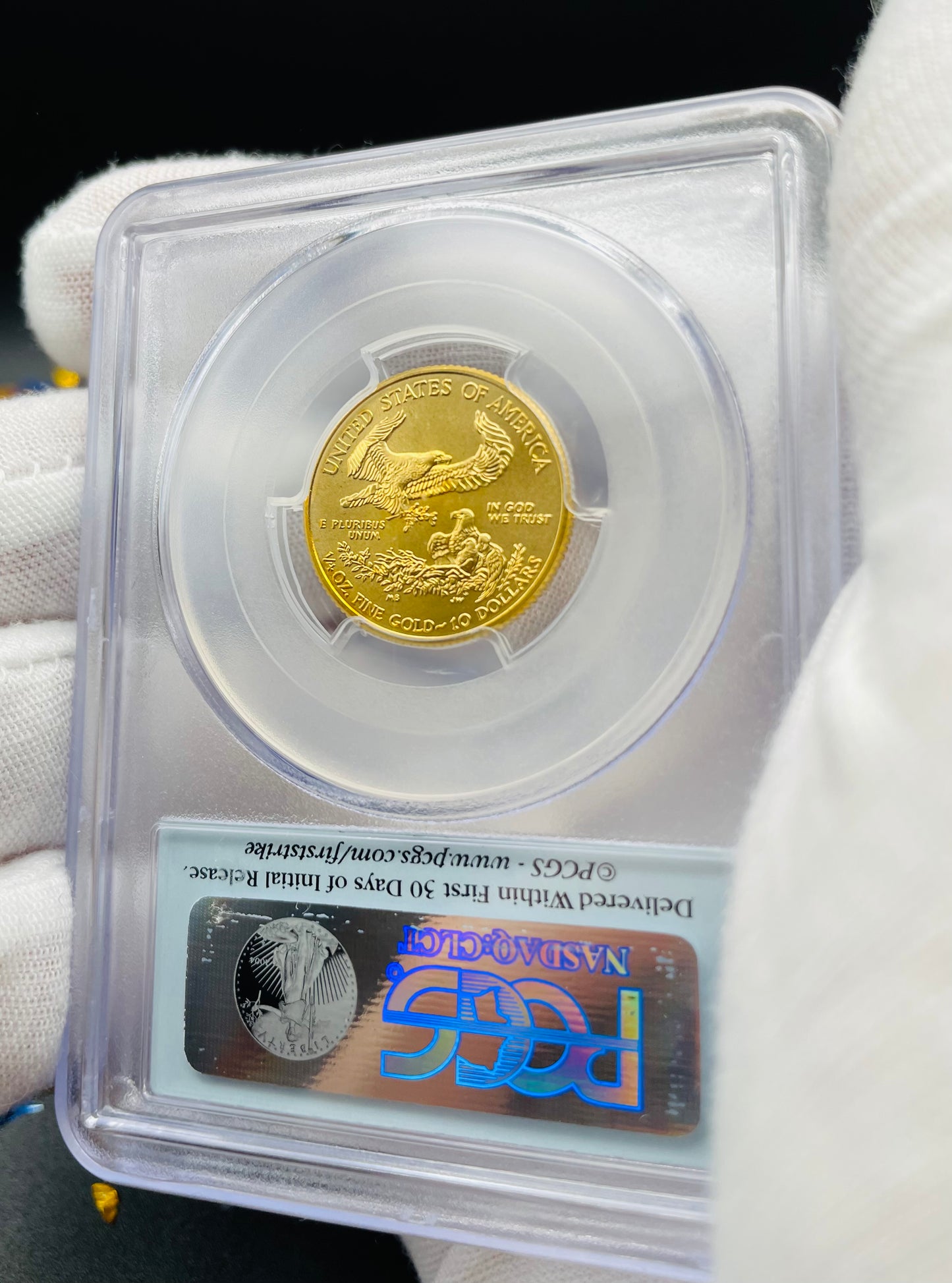 2013 $10 American Gold Eagle PCGS MS70 First Strike Flag Label (Rare 1 of 754)