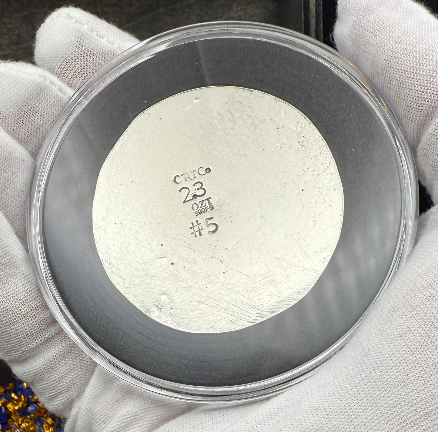 'Plundering Pirate Hector' Hand Crafted 2.3 Troy Ounce .999 Fine Silver Round Antique Finish Includes Treasure Chest, Capsule & COA Mint Condition Limited Edition (1 of 50)