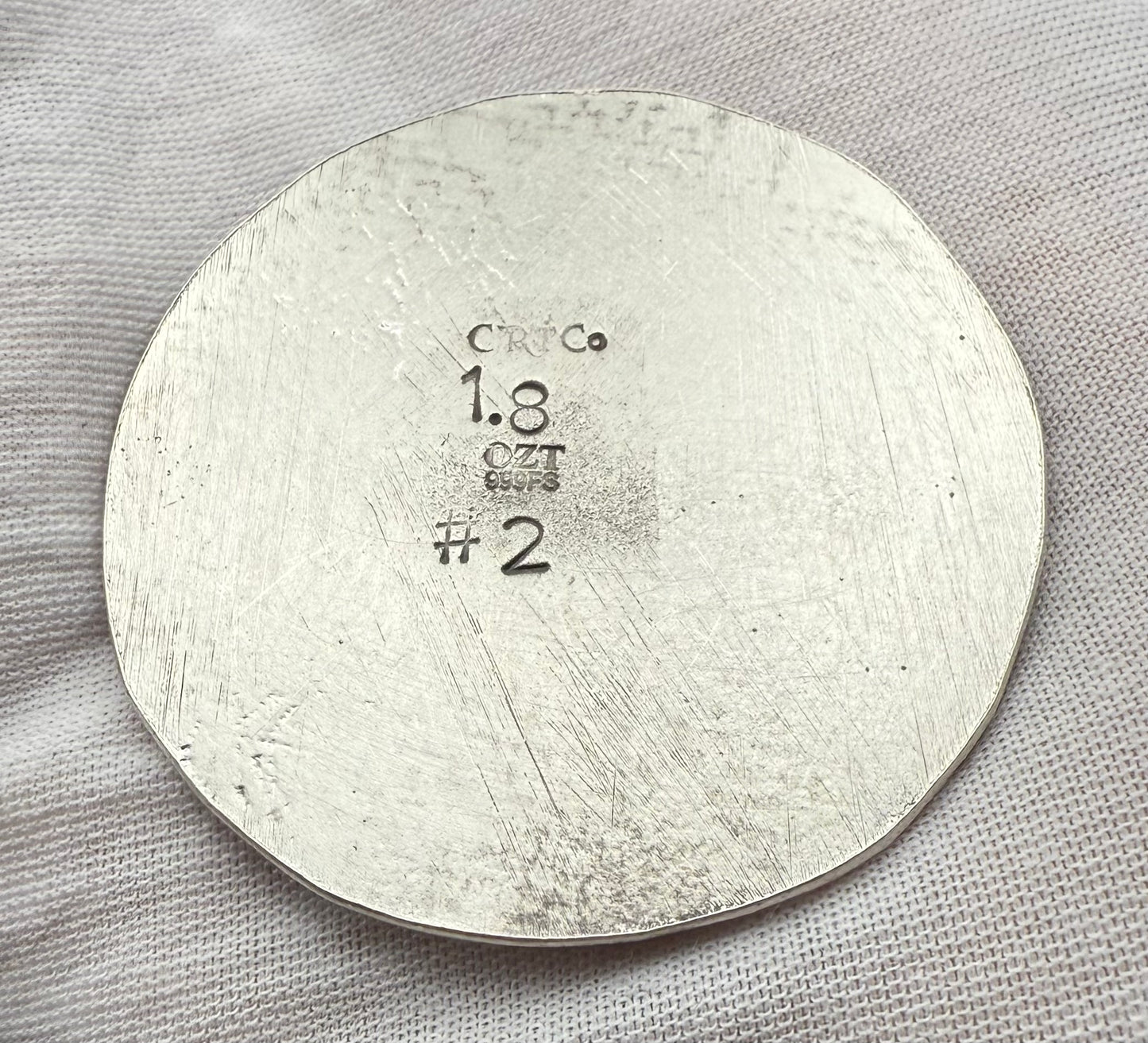 Pirate Deck Boss The Dead Bosun 2025 1.8 Troy Ounce .999 Fine Silver Round Hand Crafted Includes Wood Treasure Chest, Capsule & COA Mint Condition Limited Edition (1 of 25)