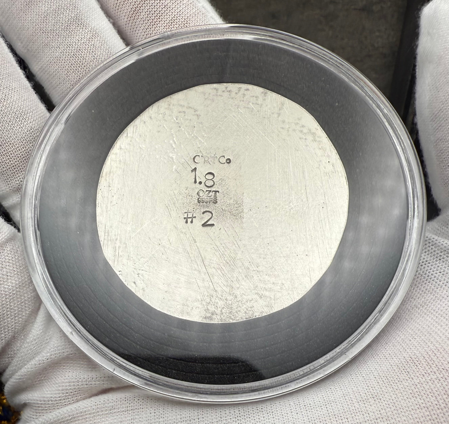 Pirate Deck Boss The Dead Bosun 2025 1.8 Troy Ounce .999 Fine Silver Round Hand Crafted Includes Wood Treasure Chest, Capsule & COA Mint Condition Limited Edition (1 of 25)